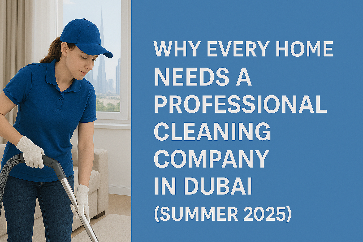 Why Every Home Needs a Professional Cleaning Company in Dubai